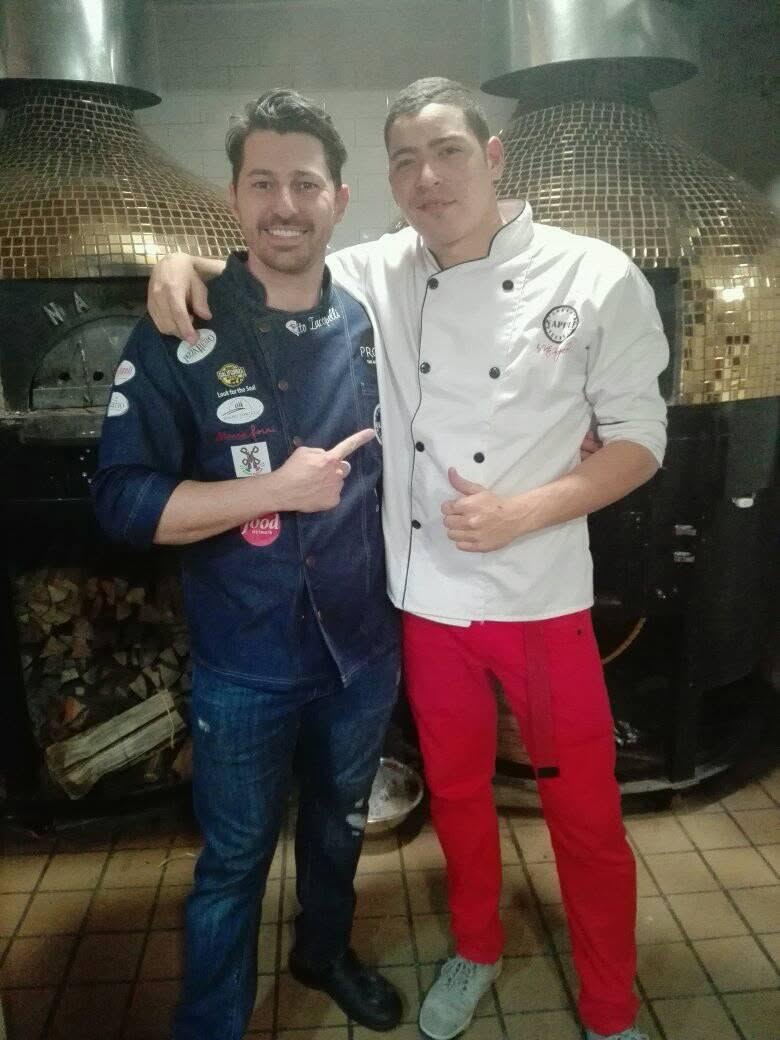 Jhon Ceballos DeCesare with Vito Iacopelli
