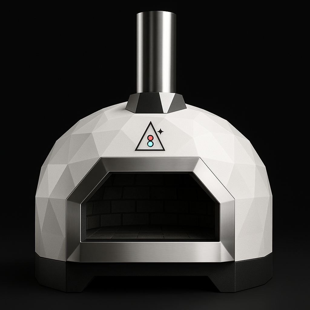 The DeCesare oven — Bianco Calce